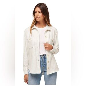 Travis Mathew cloud fleece shacket